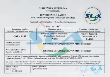 NISUS Aircraft Log Book